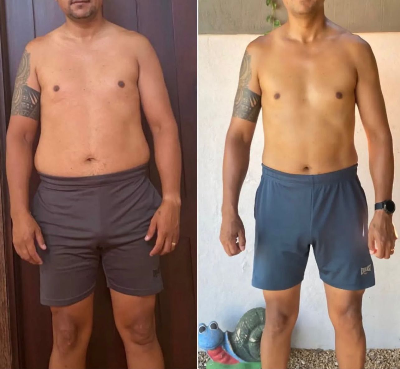 Transformación de Cliente Coach Rudy tras 3 meses de entrenamiento con Coach Rudy Herrera